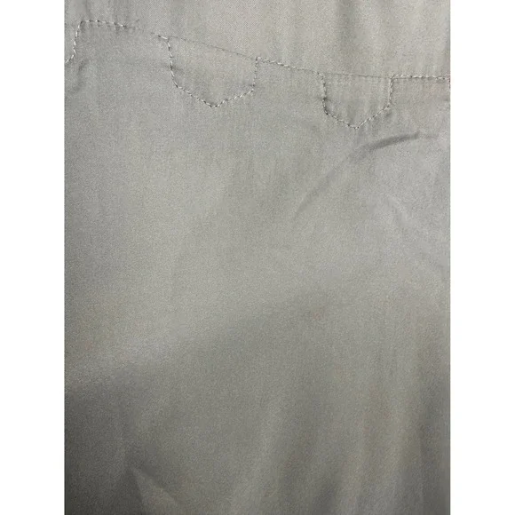 Anthropologie BHLDN Maxi Dress 4 Sage Green Silk Tiered Lace Romantic Ethereal - Picture 6 of 16